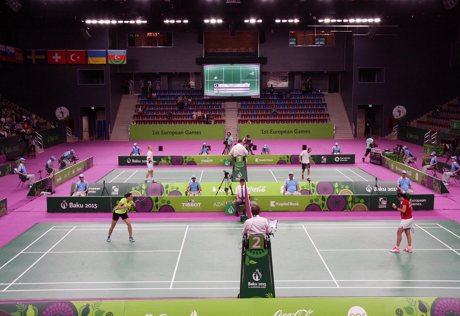 Baku sport hall - First European Games Baku 2015