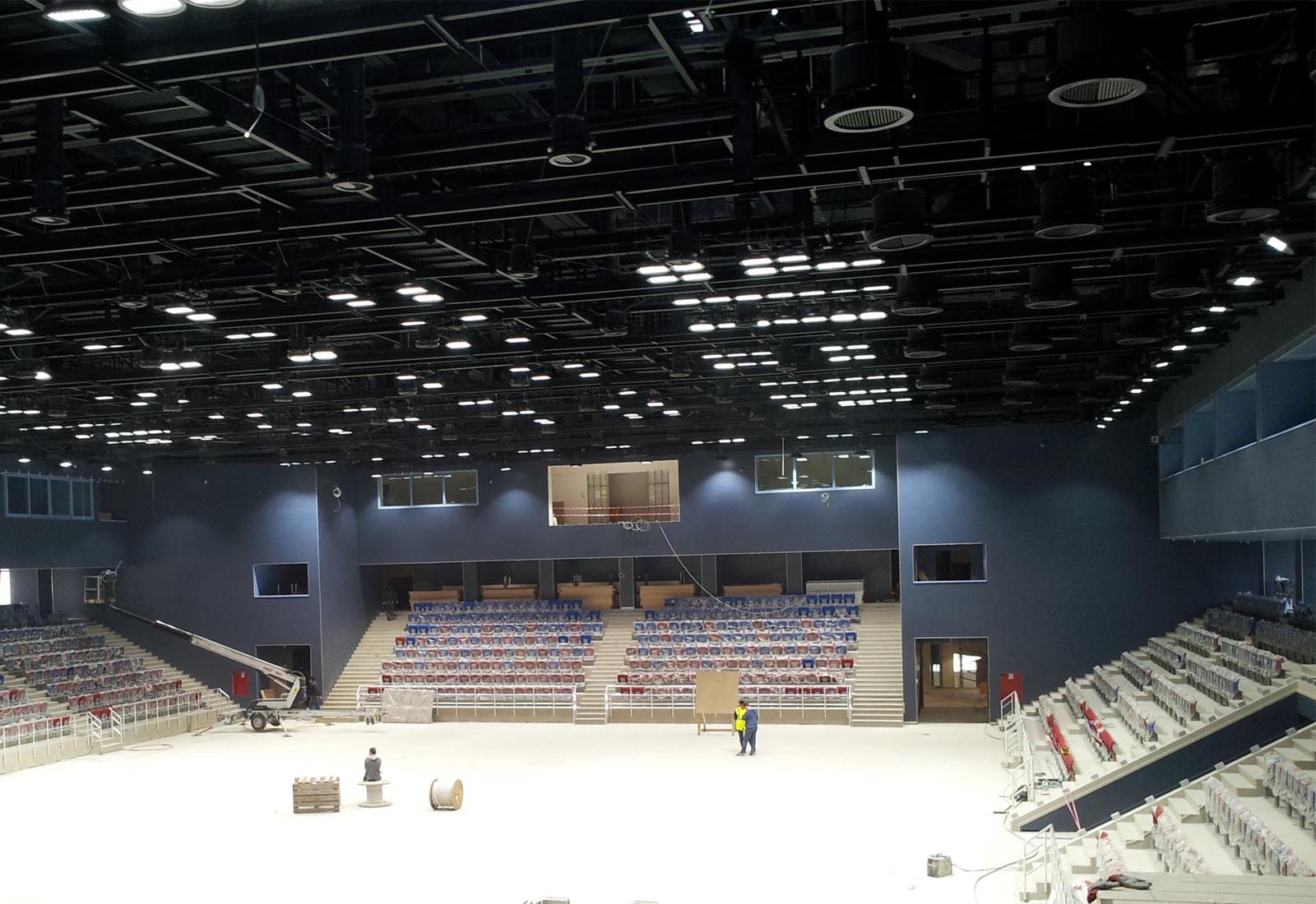 Baku sport hall - The playground before the final preparation