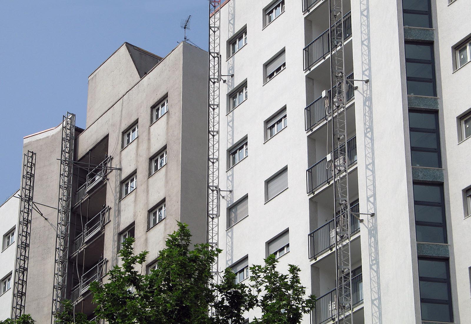 University residence in Corridoni street Milan - The restoration of the facades