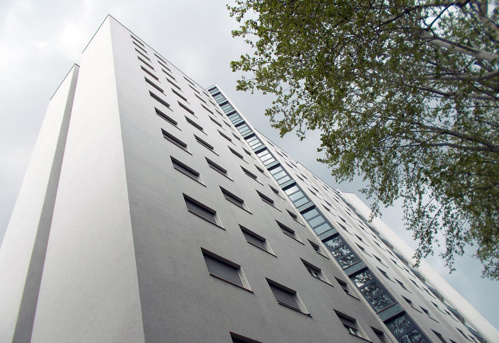 University residence in Corridoni street Milan - View of the tower B