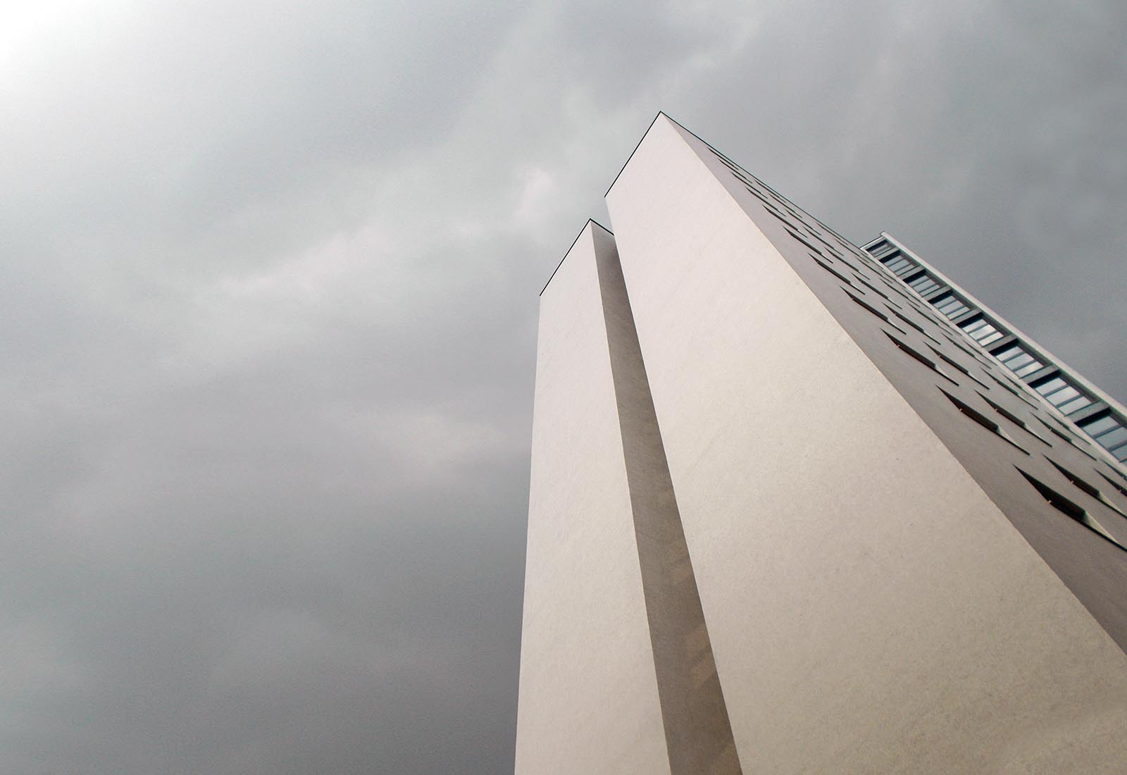 University residence in Corridoni street Milan - View of the tower B