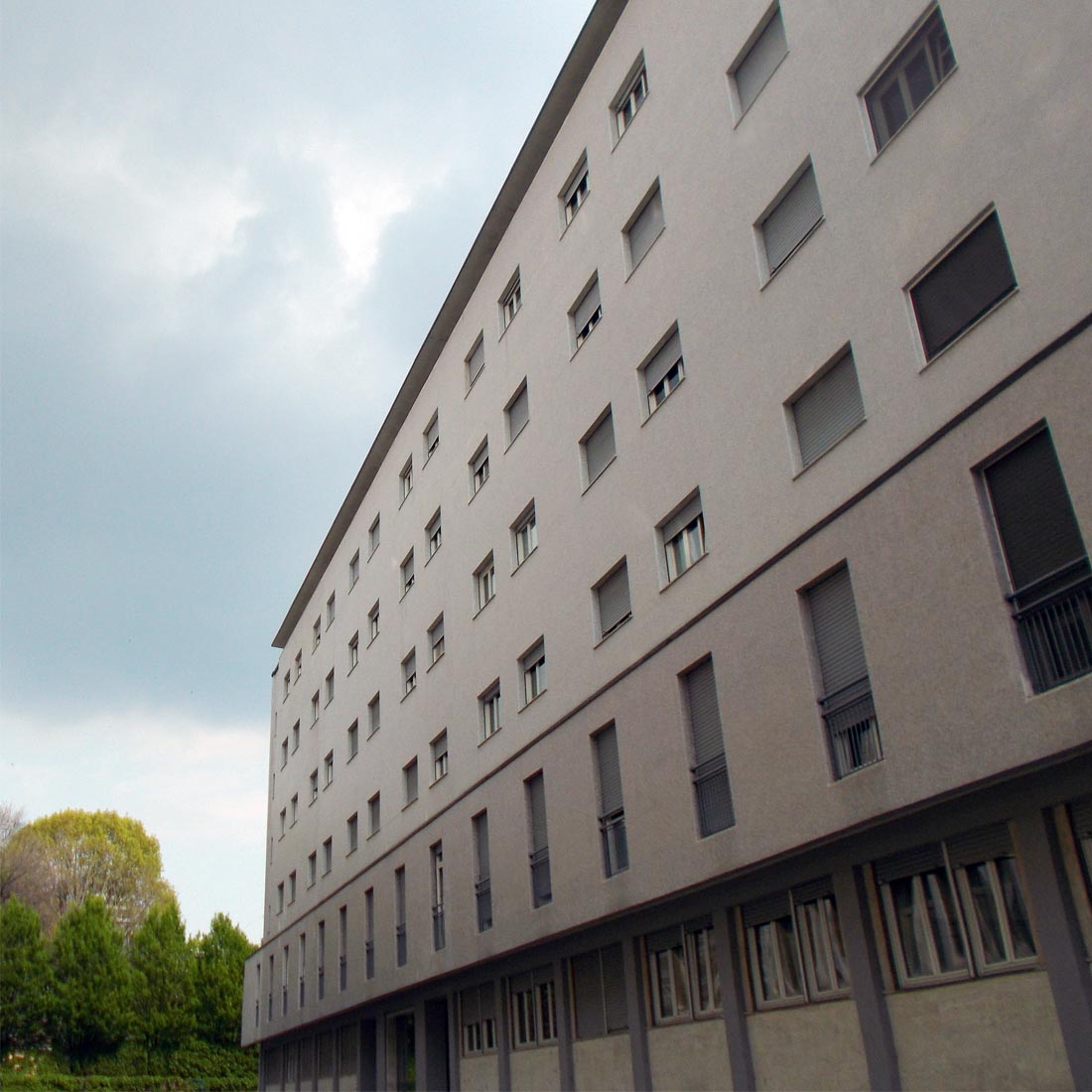 University residence in Corridoni street Milan - View of the graduate's house