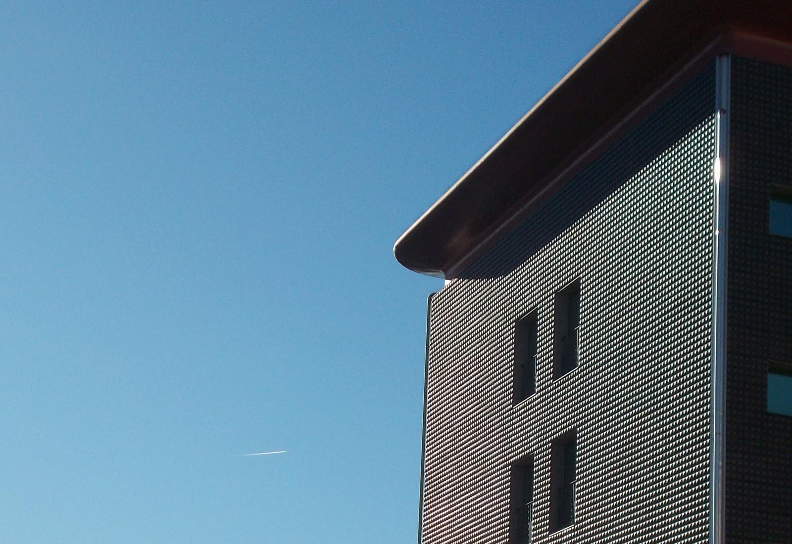 Building 22 Politecnico di Milano - The east facade