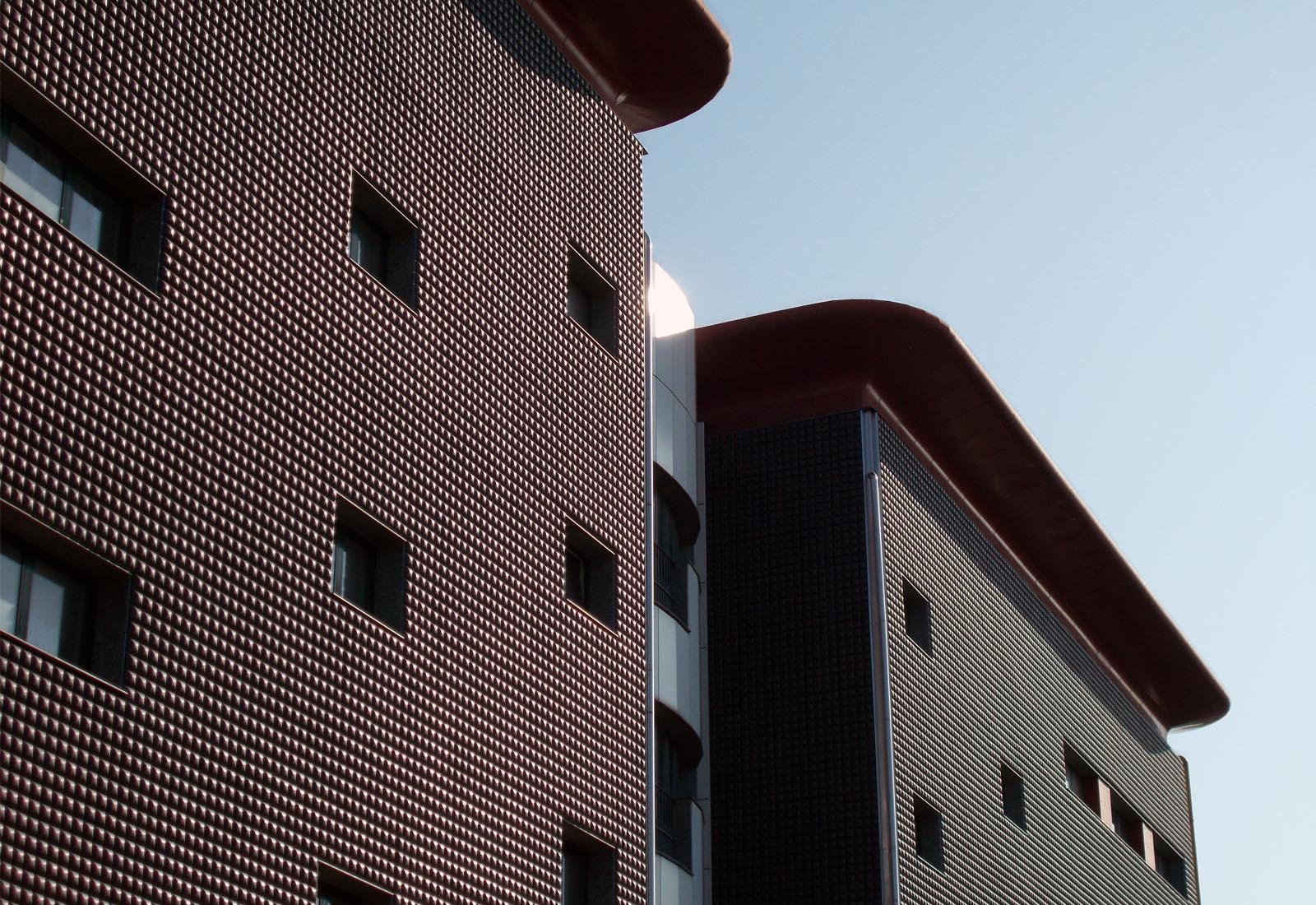 Building 22 Politecnico di Milano - Detail of the south facade