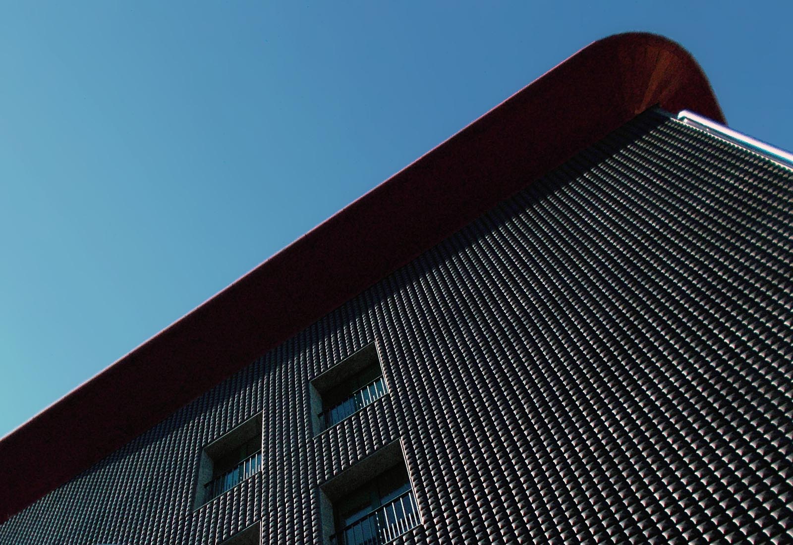 Building 22 Politecnico di Milano - The east facade