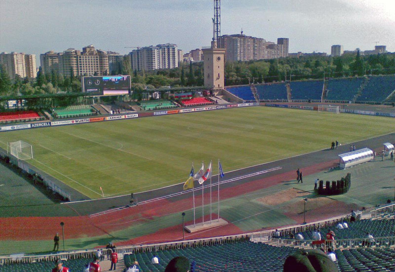 Tofik Bakhramov stadium - The existing stadium