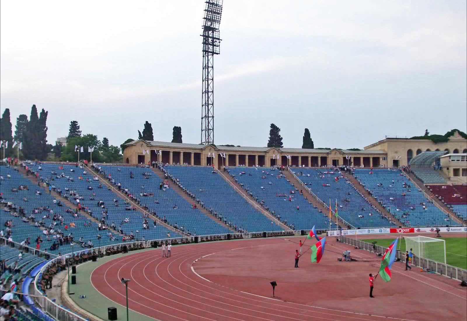 Stadio Tofik Bakhramov - Stato di fatto