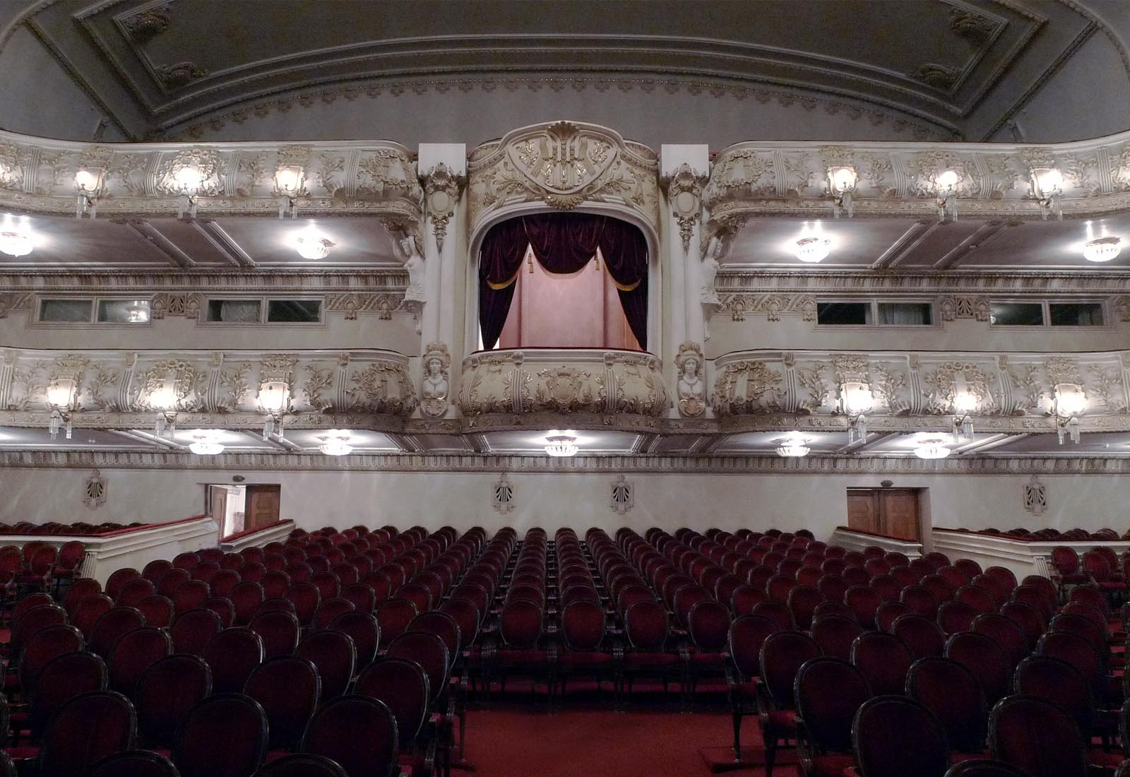 Baku Opera and Ballet Theatre - Il palco d'onore - Stato di fatto