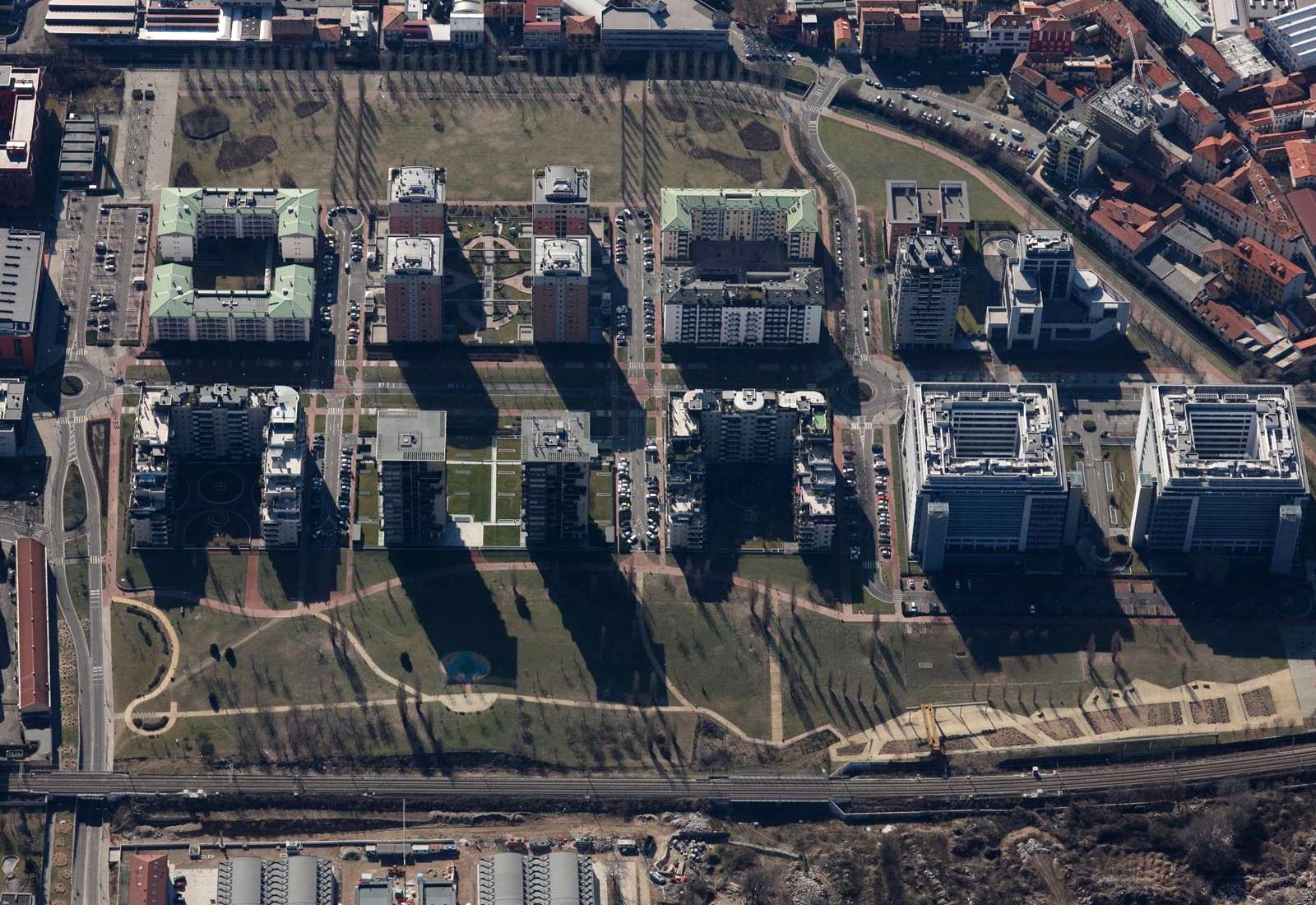 Parking lots in the ex OM area Milan - The parking lots of the north quadrant