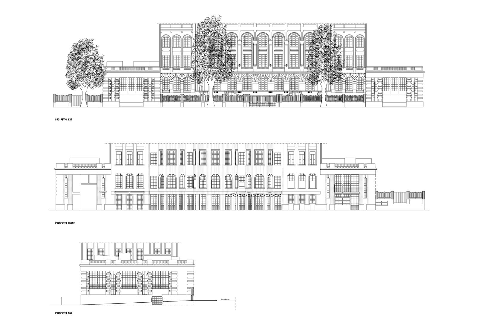 Politecnico Fotonica - Prospetti di rilievo