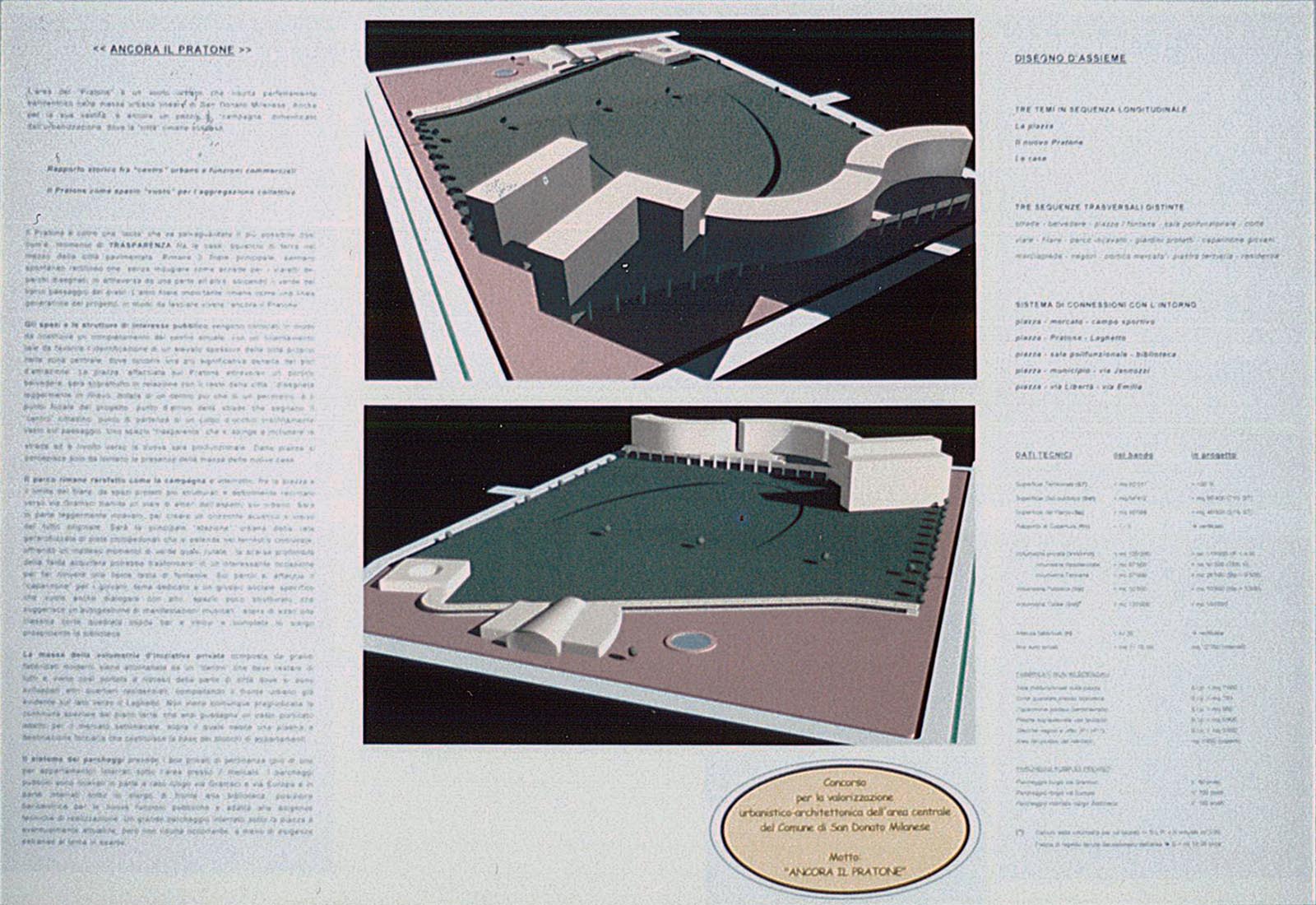 Area Il Pratone residenze a San Donato M.se - Tavolo n°2 del concorso