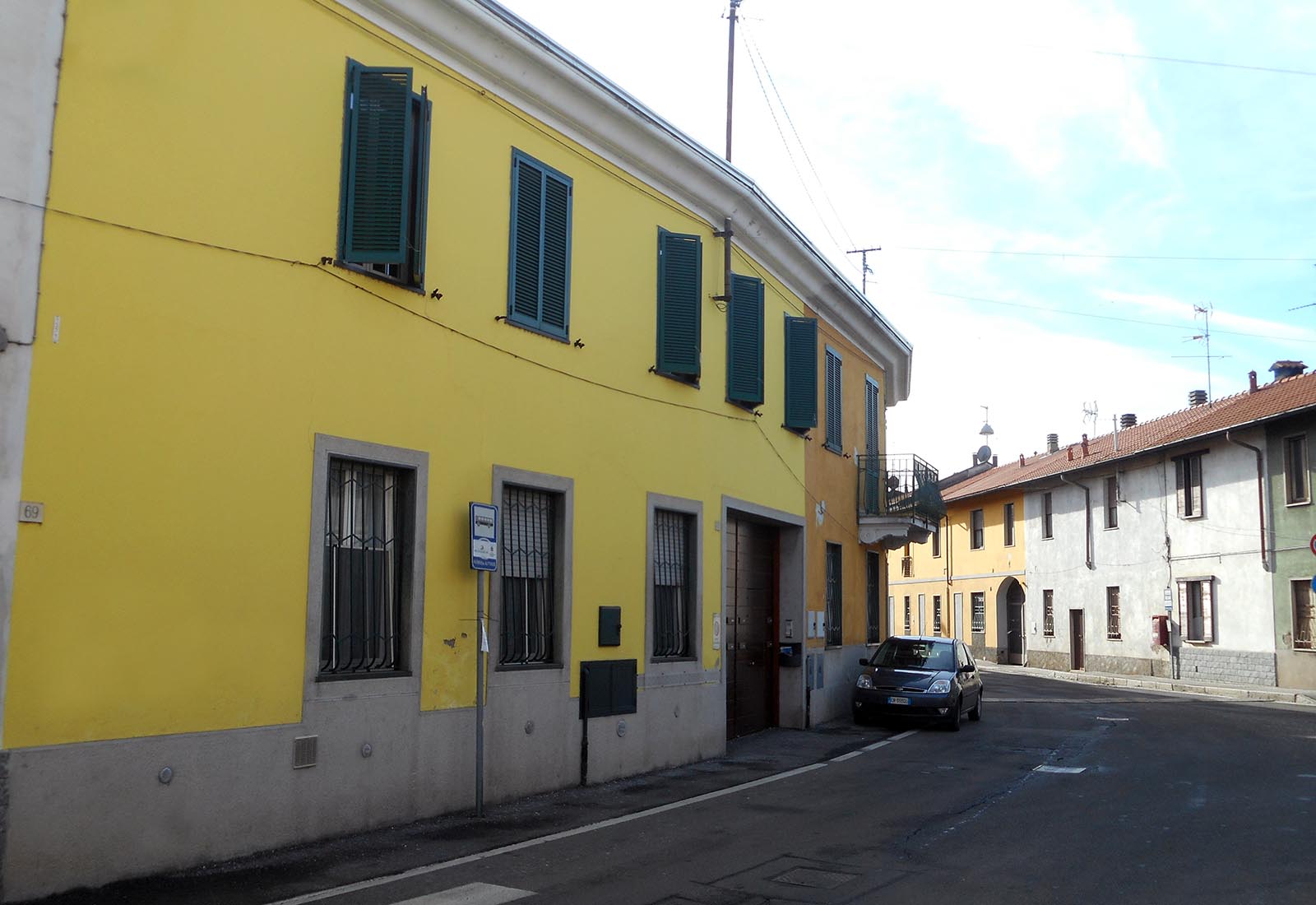 Residential courtyard building renovation in Sant'Ilario di Nerviano - View