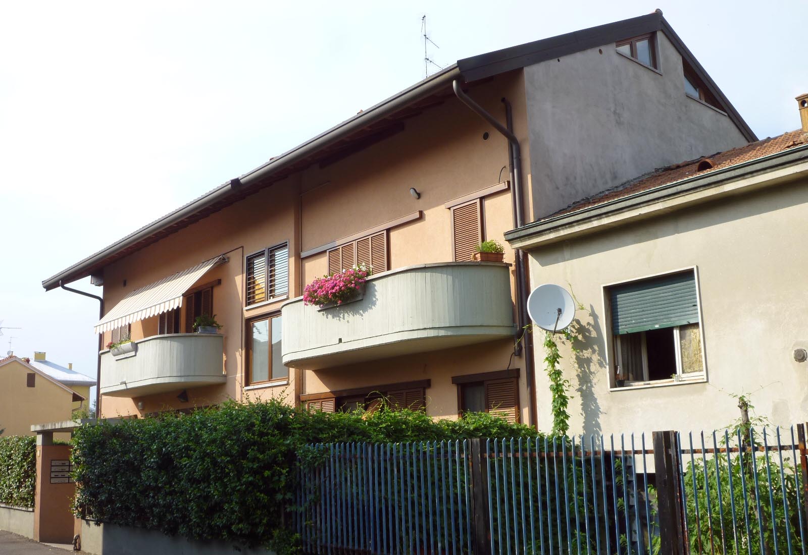 Conformity assessment for a residential building in Monte Nero street in Rho - View