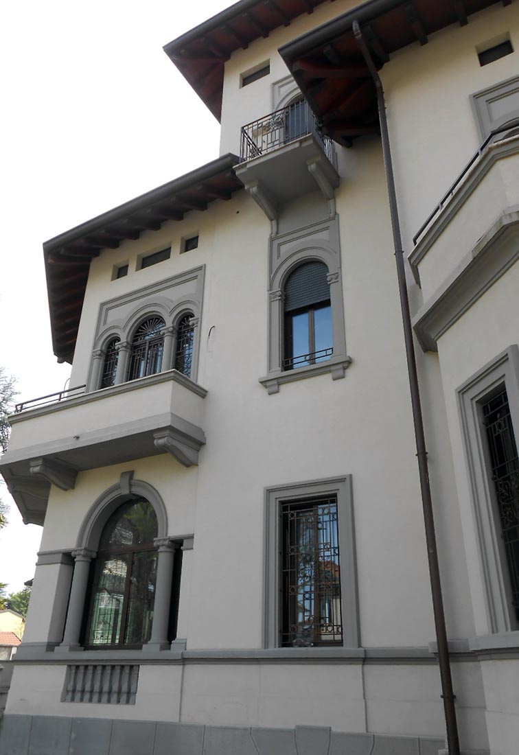 Conformity assessment for a historic villa in Castellanza - View