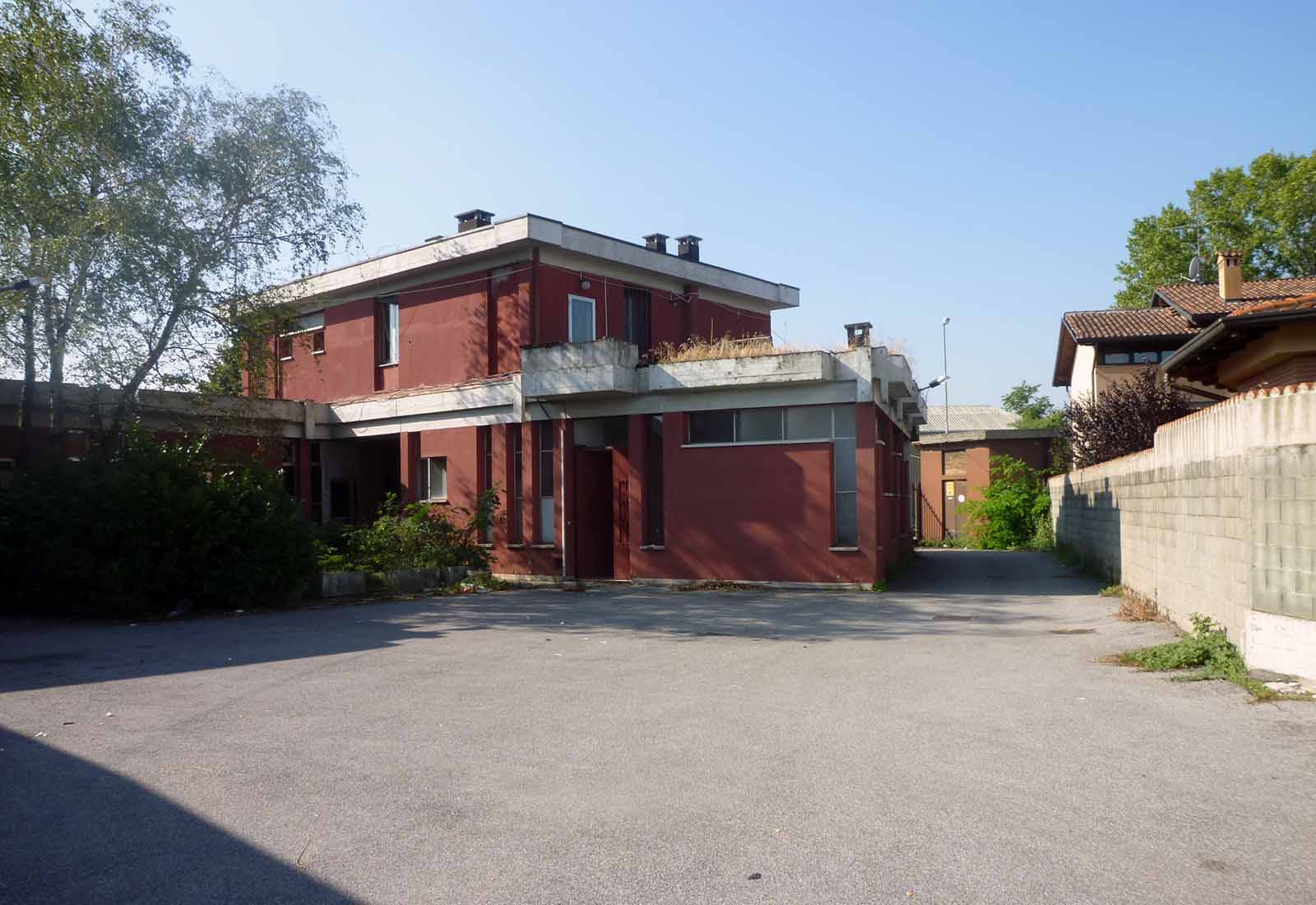 Cadastral activity for an industrial building in Pero - View of the industrial building