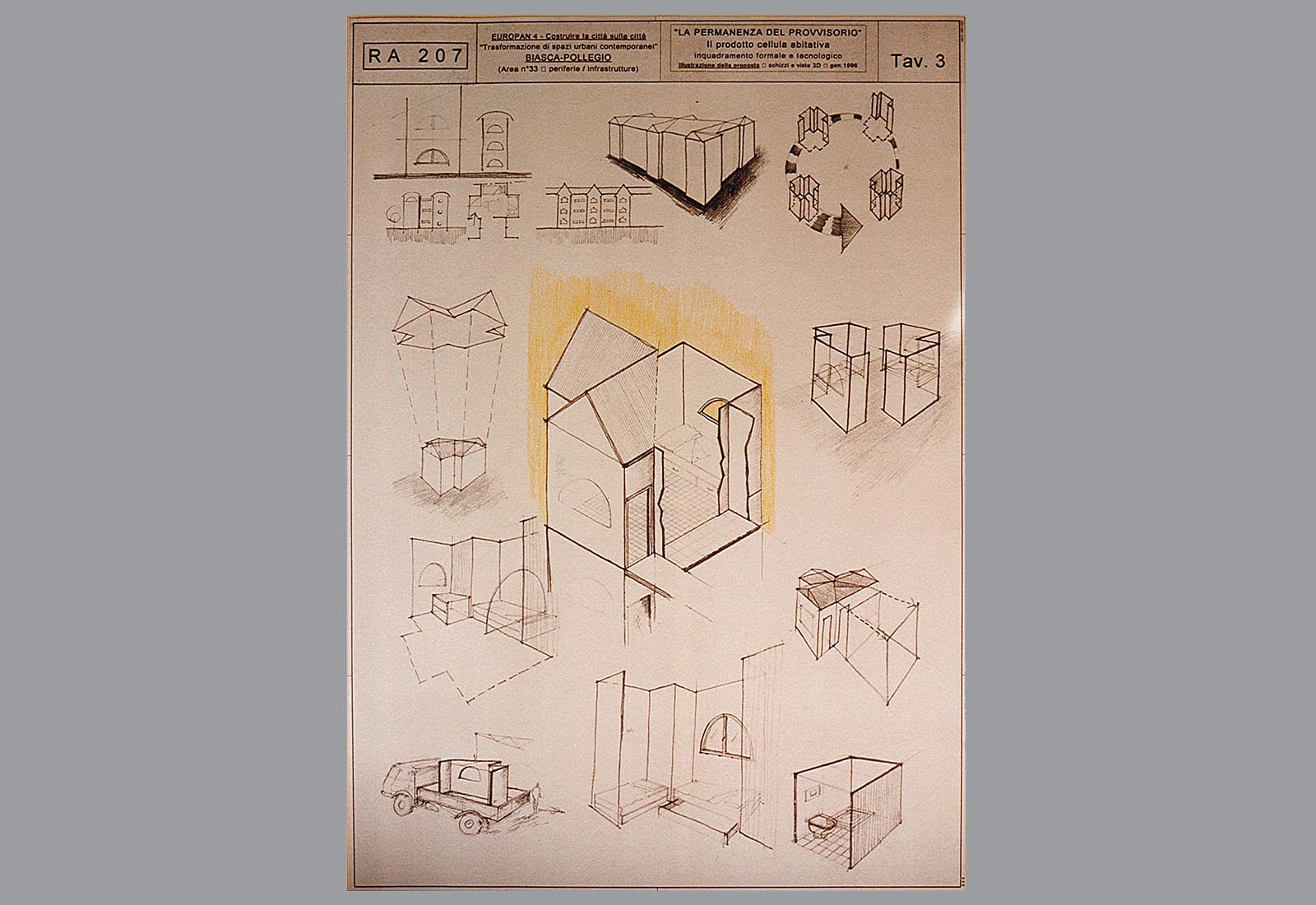 Alptransit Biasca - Drawing No. 3 of the contest