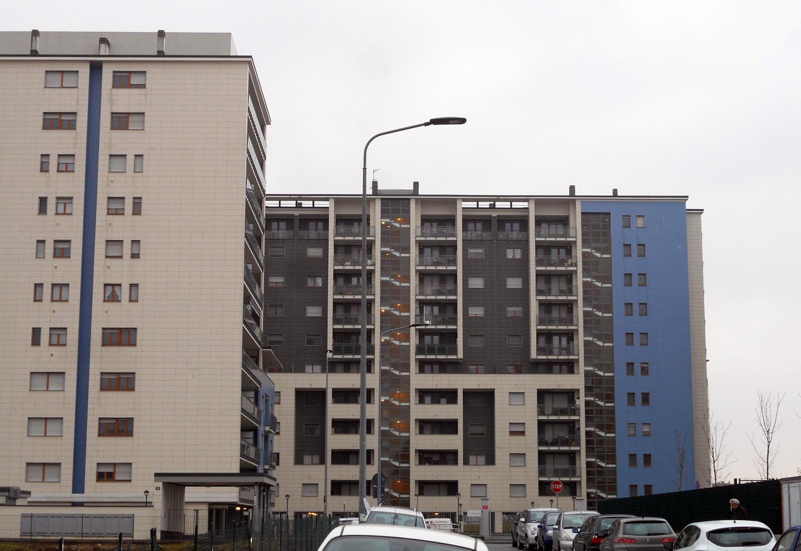 Aquitania residential building in Milan - View