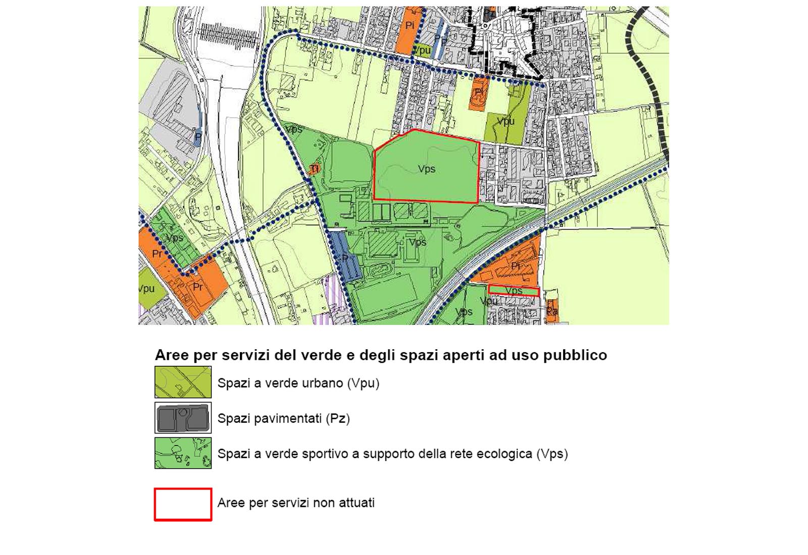 Equalizaton criterion Cozzi-Restelli Area in Rho - Regulatory plan forecast