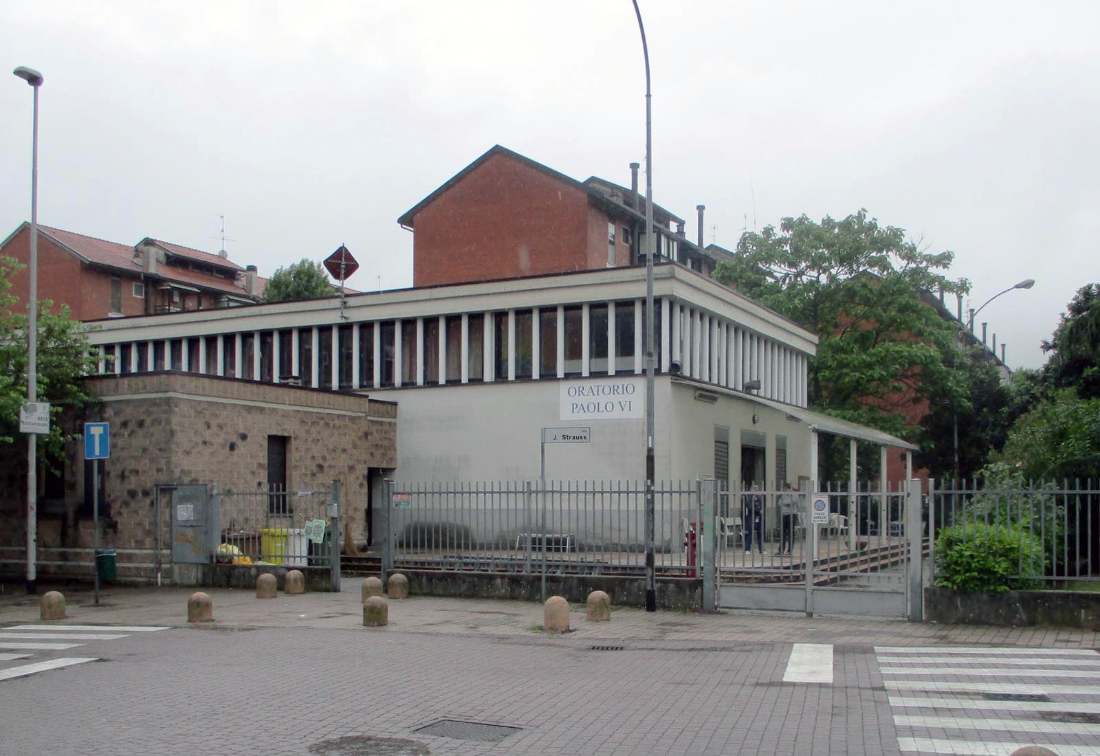 Parish oratory extension in Pieve Emanuele - View