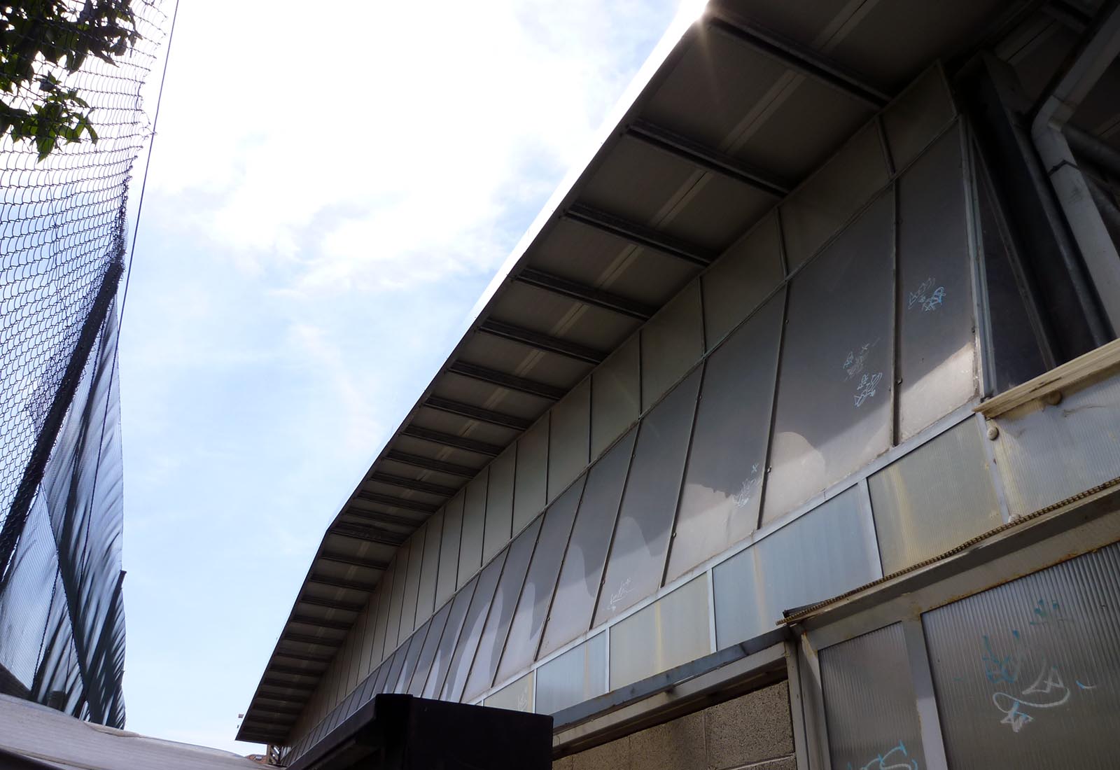 Mixed-use building in San Carlo oratory area in Rho - Detail of the new roof