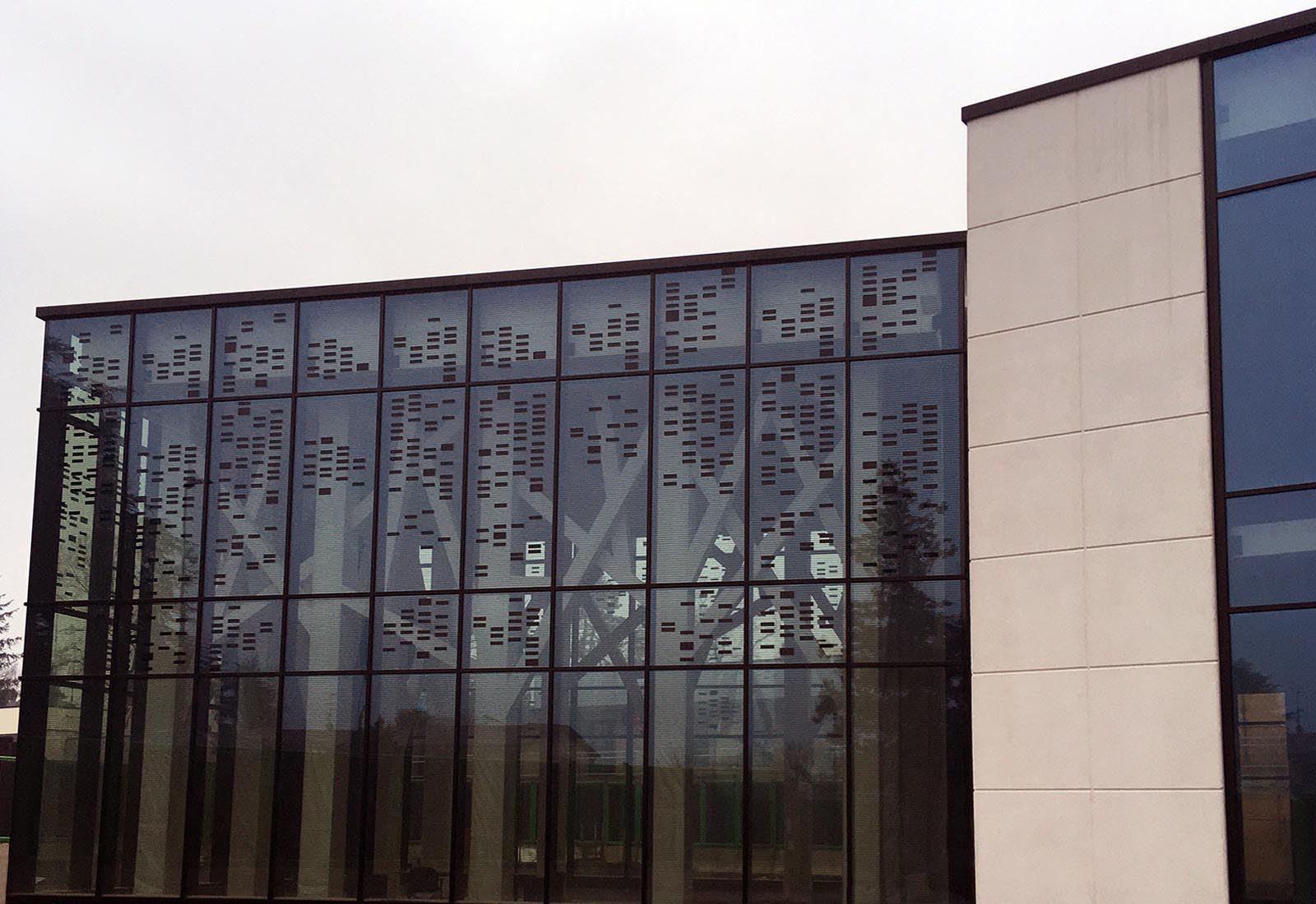 Spazio cittadini, edificio 1, presso il JRC a Ispra - Vista