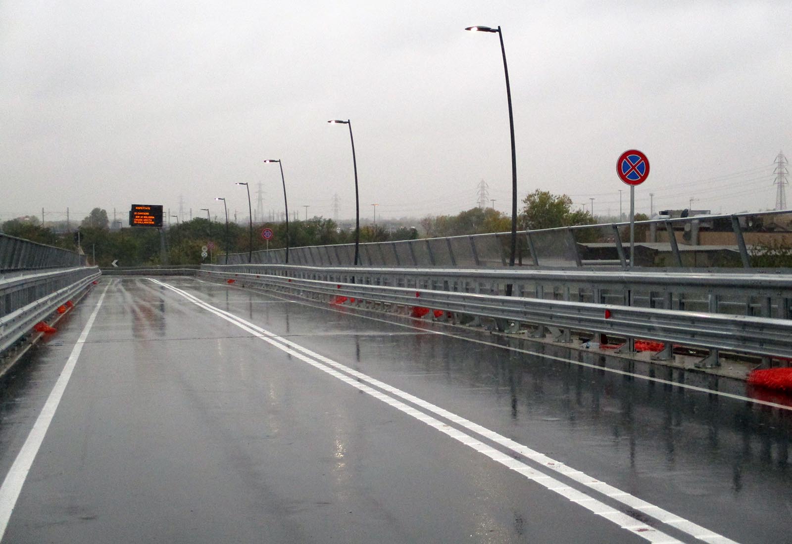 Railroad overpass renovation in Rho - Post operam