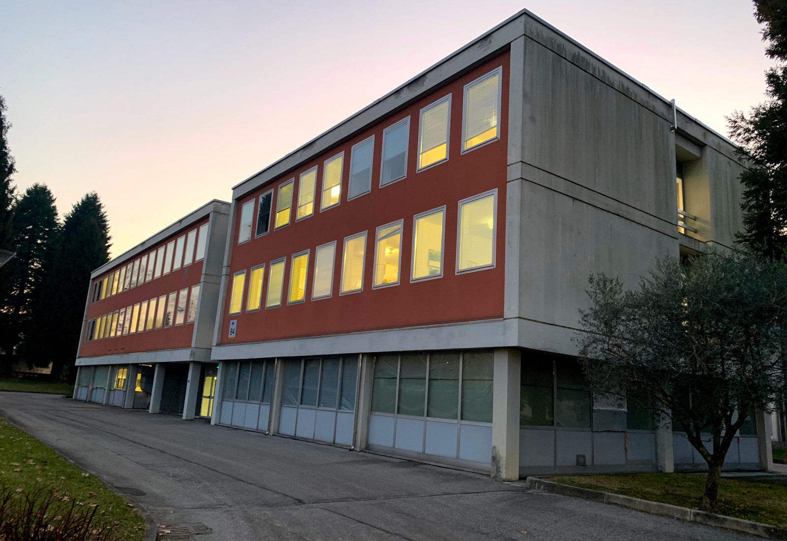 Offices, building 84, at the JRC in Ispra - State of the building