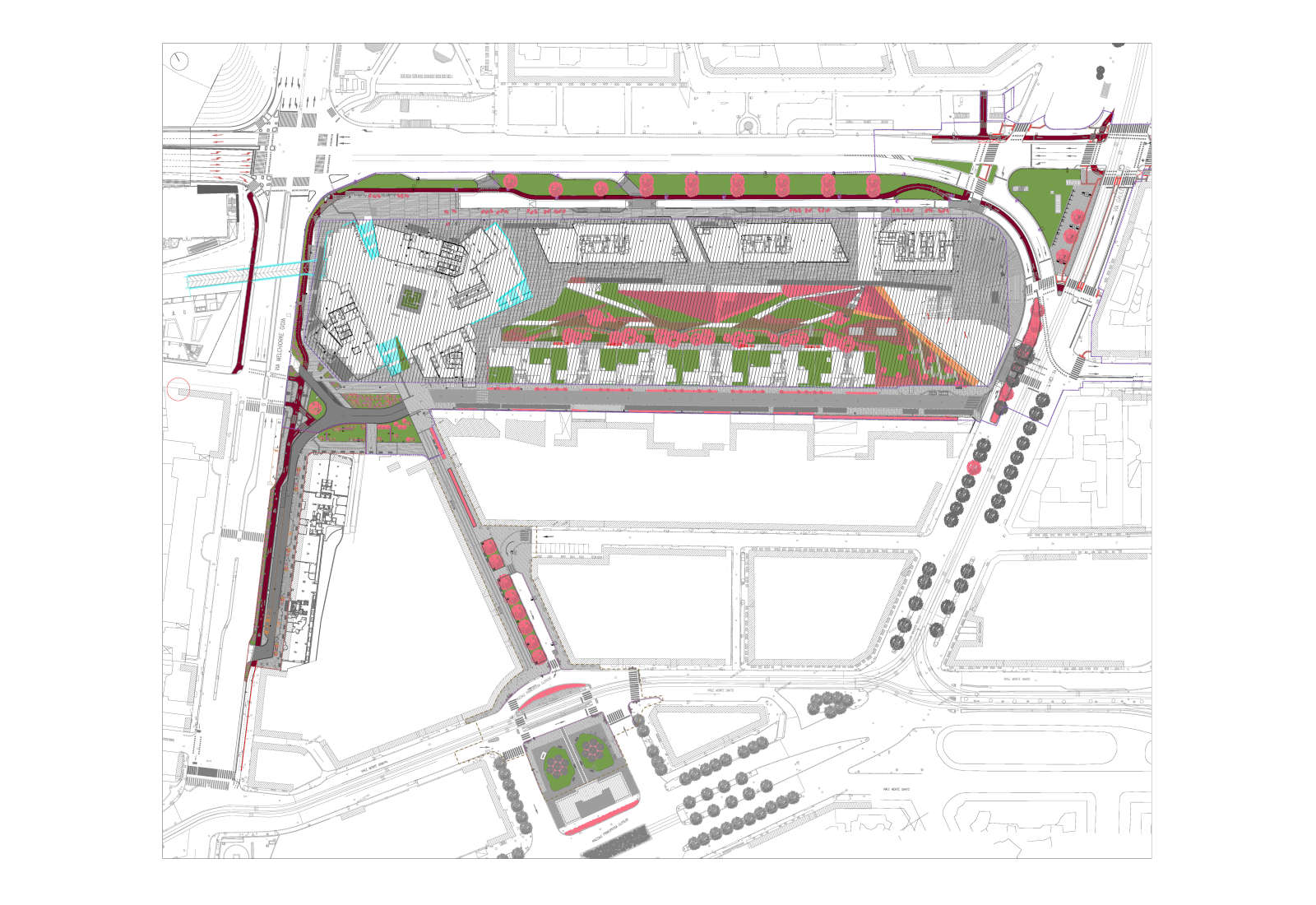 Redevelopment of Melchiorre Gioia street in Milan - Overview