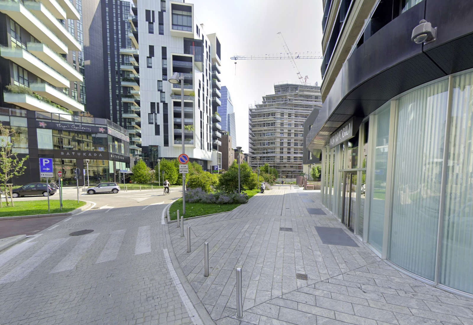 Redevelopment of Melchiorre Gioia street in Milan - View