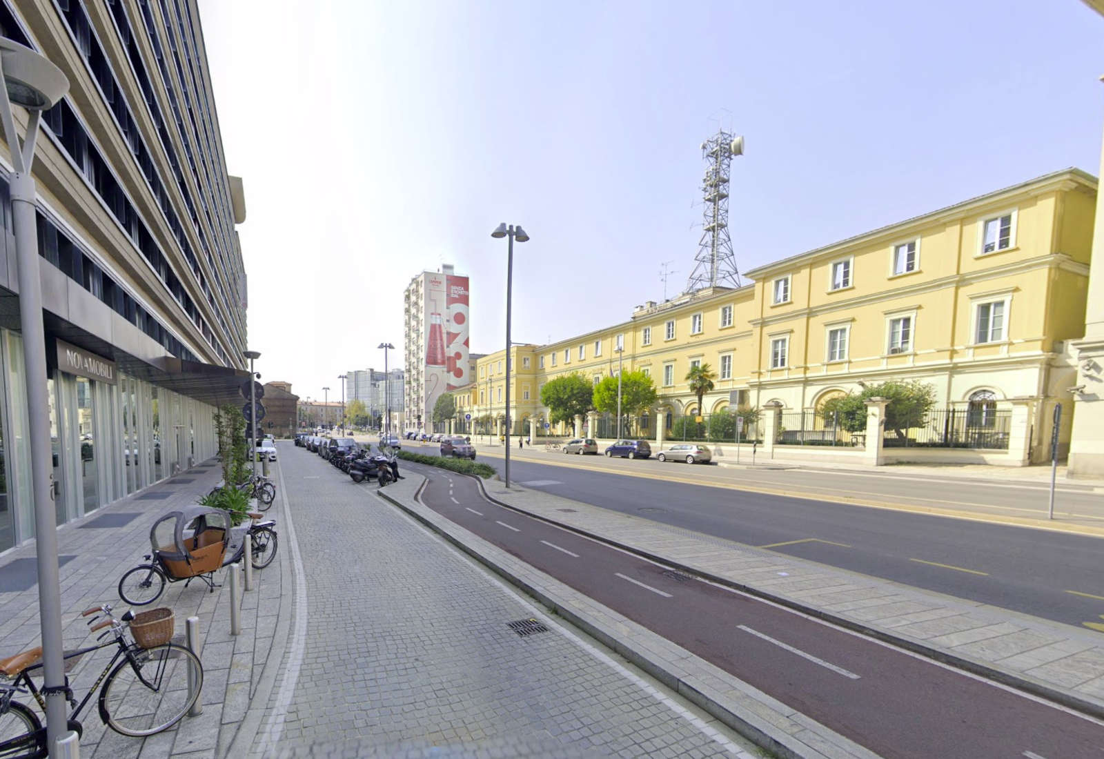 Redevelopment of Melchiorre Gioia street in Milan - View