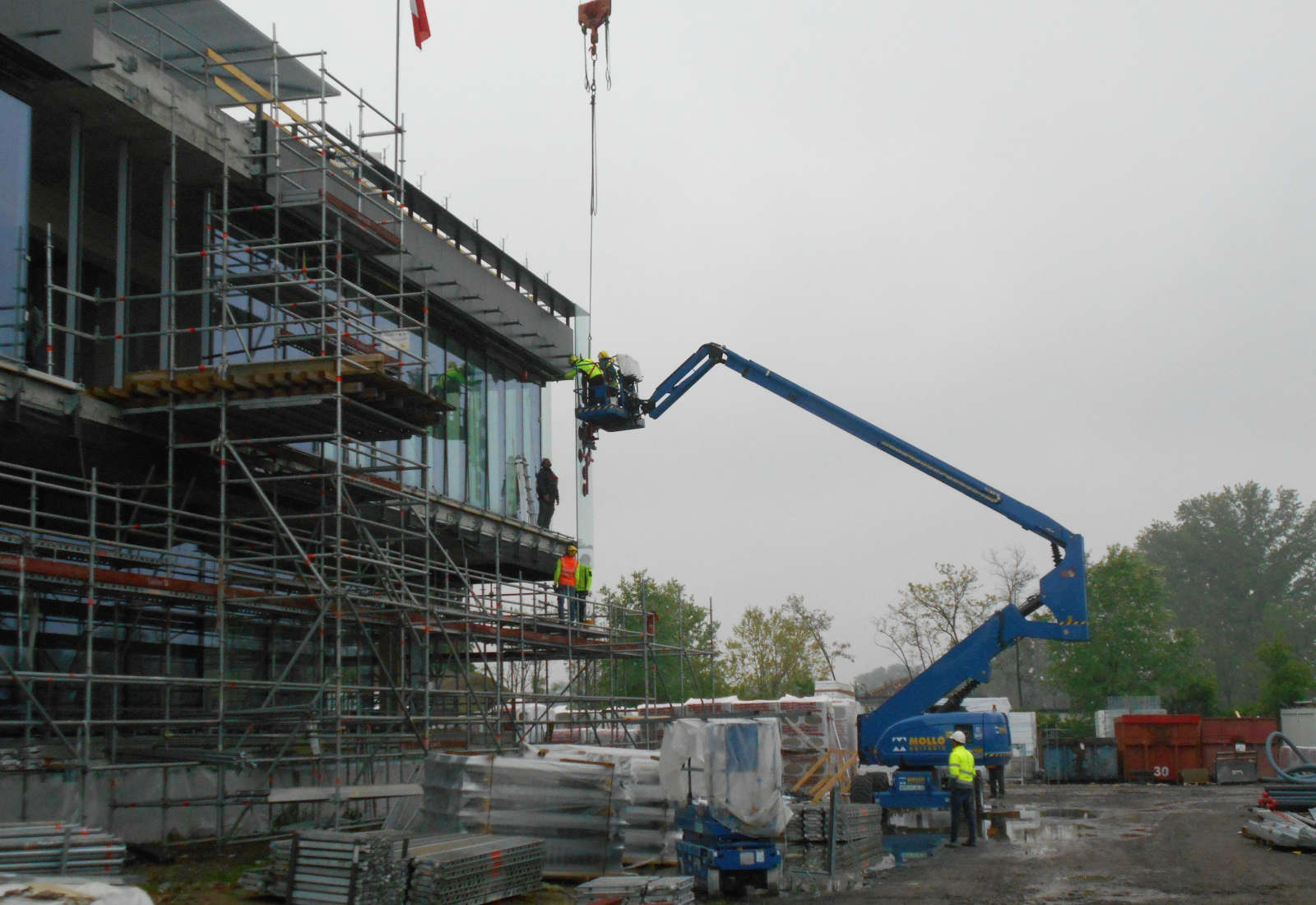 Innovation Building dell'Università Humanitas a Pieve Emanuele - Il cantiere