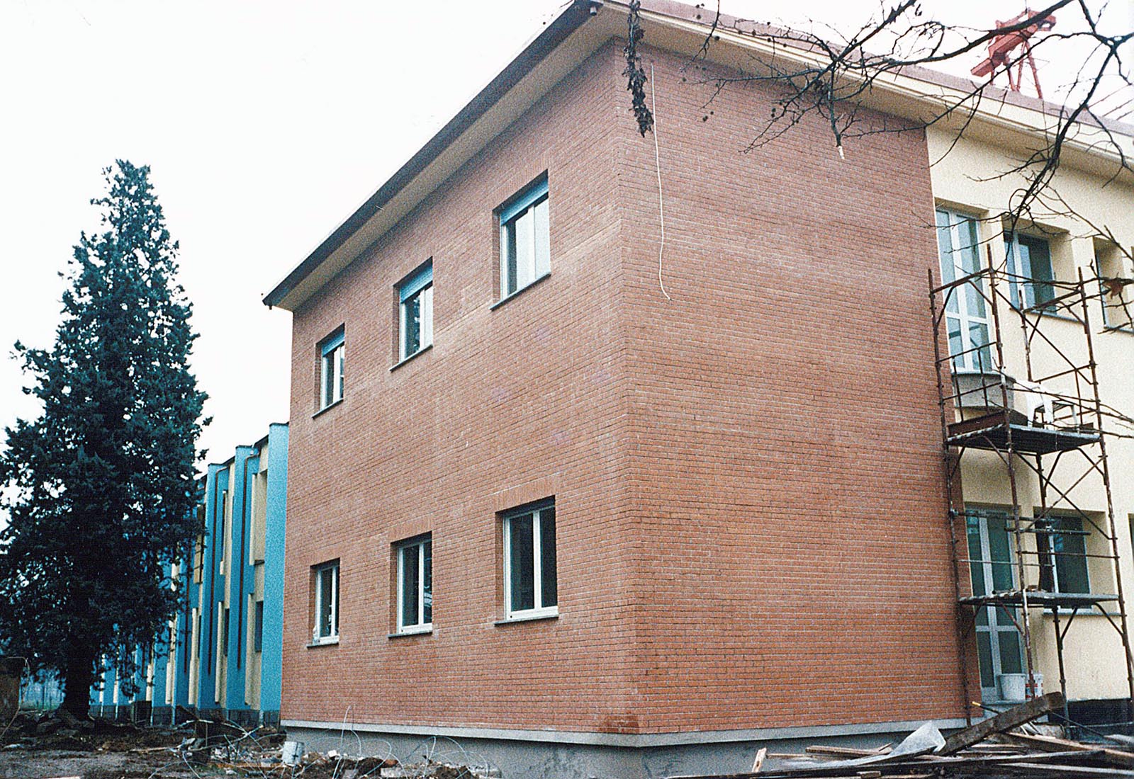 Housing community extension and renovation in Gorlini street in Milan - The new building