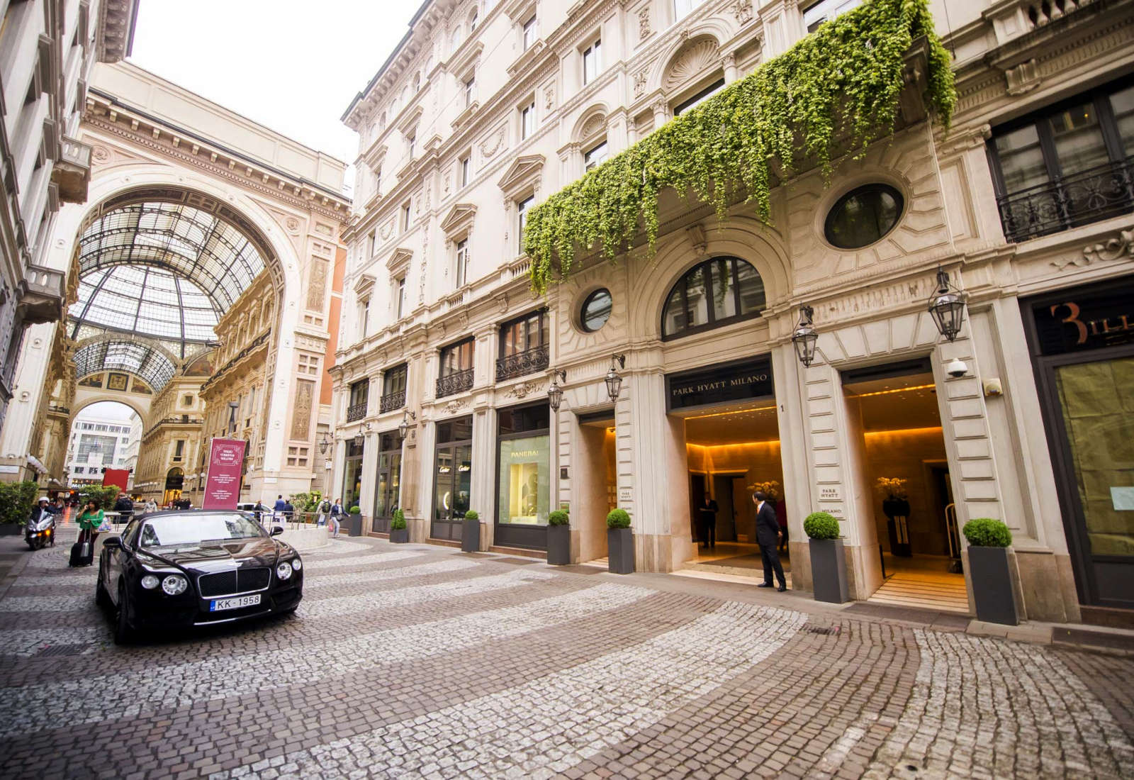 Back of house of Park Hyatt Hotel Milan - View of the Hotel