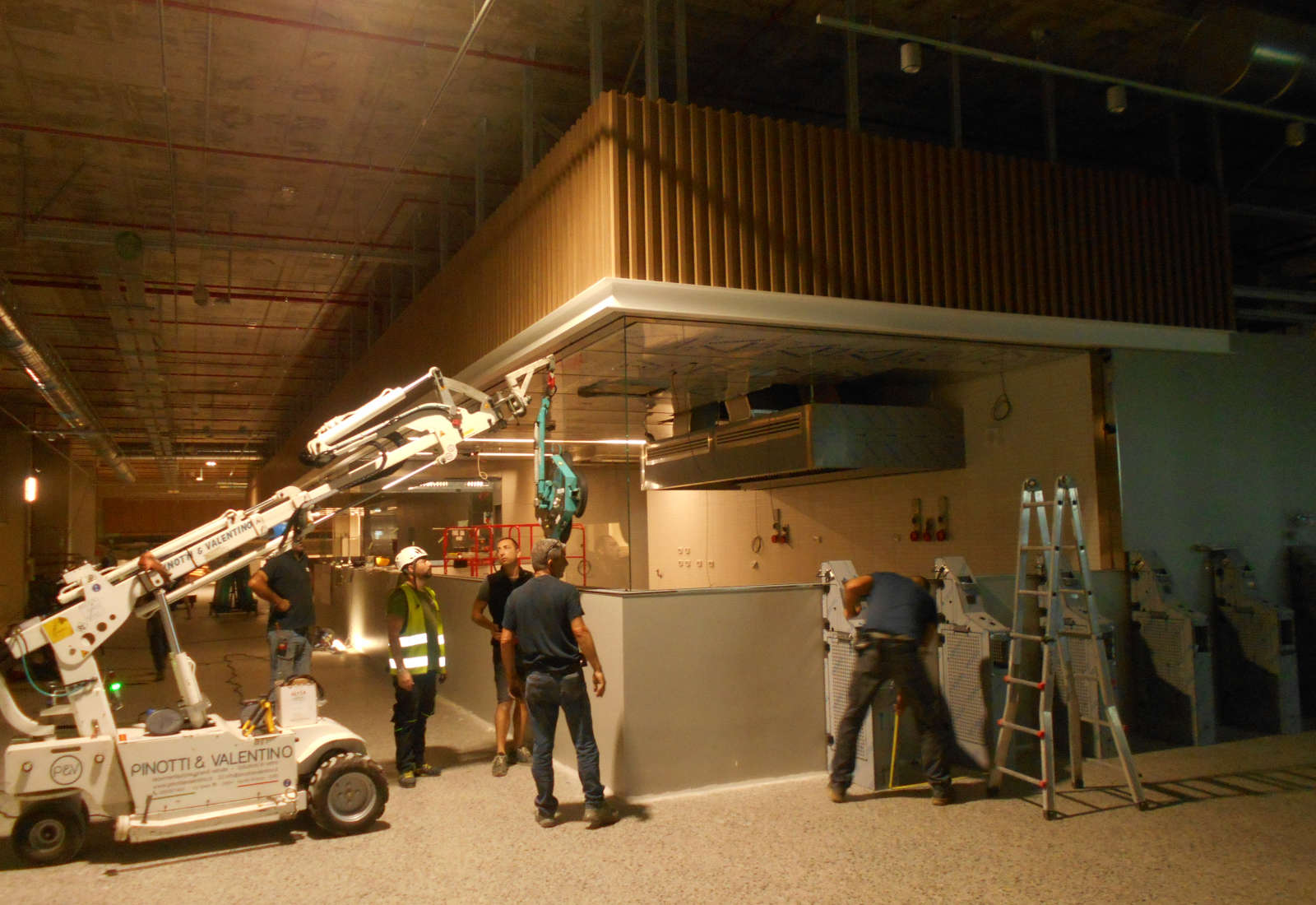 Esselunga shopping center Cascina Merlata in Milan - The construction site