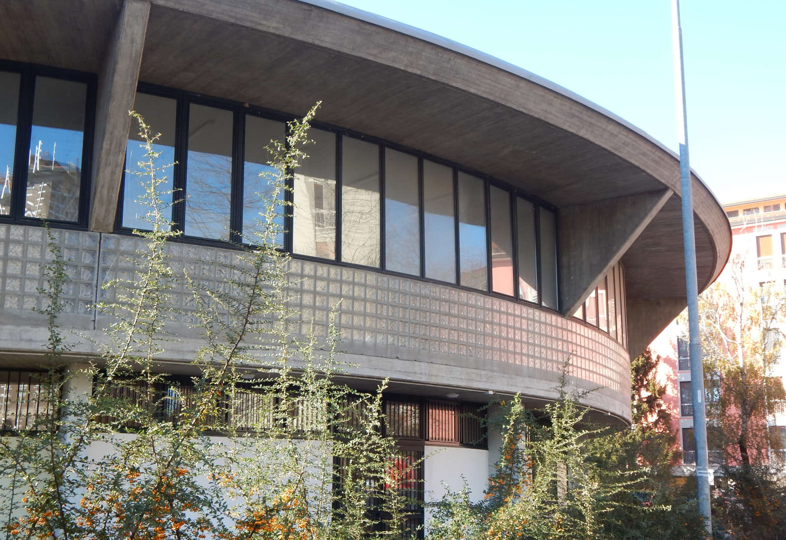 Public service building renovation in Puccini square in Pieve Emanuele - View