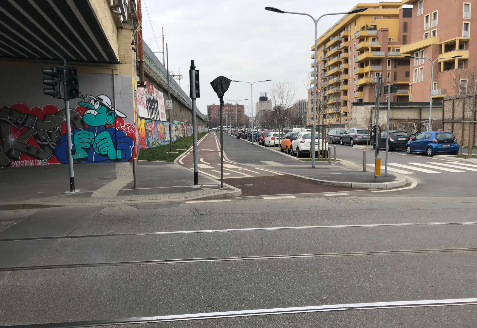 Riqualificazione di Via Rodano-Predil a Milano - Vista