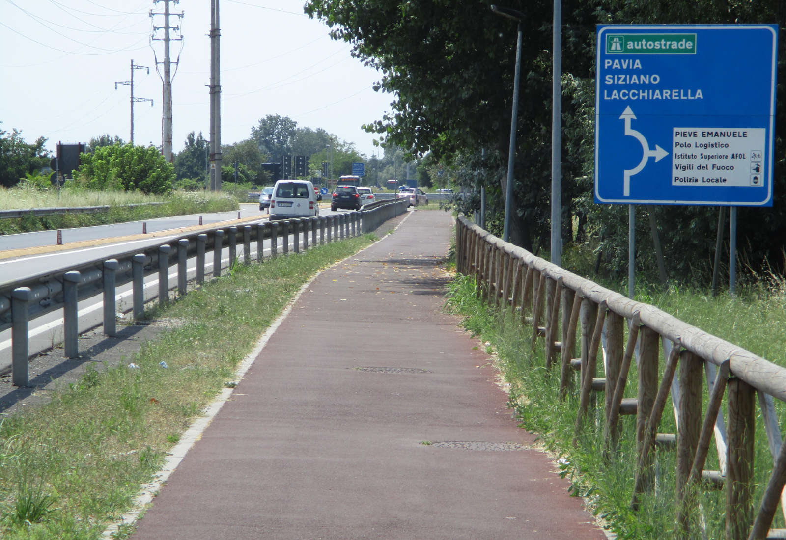 Opere di urbanizzazione Tigros a Pieve Emanuele - Vista