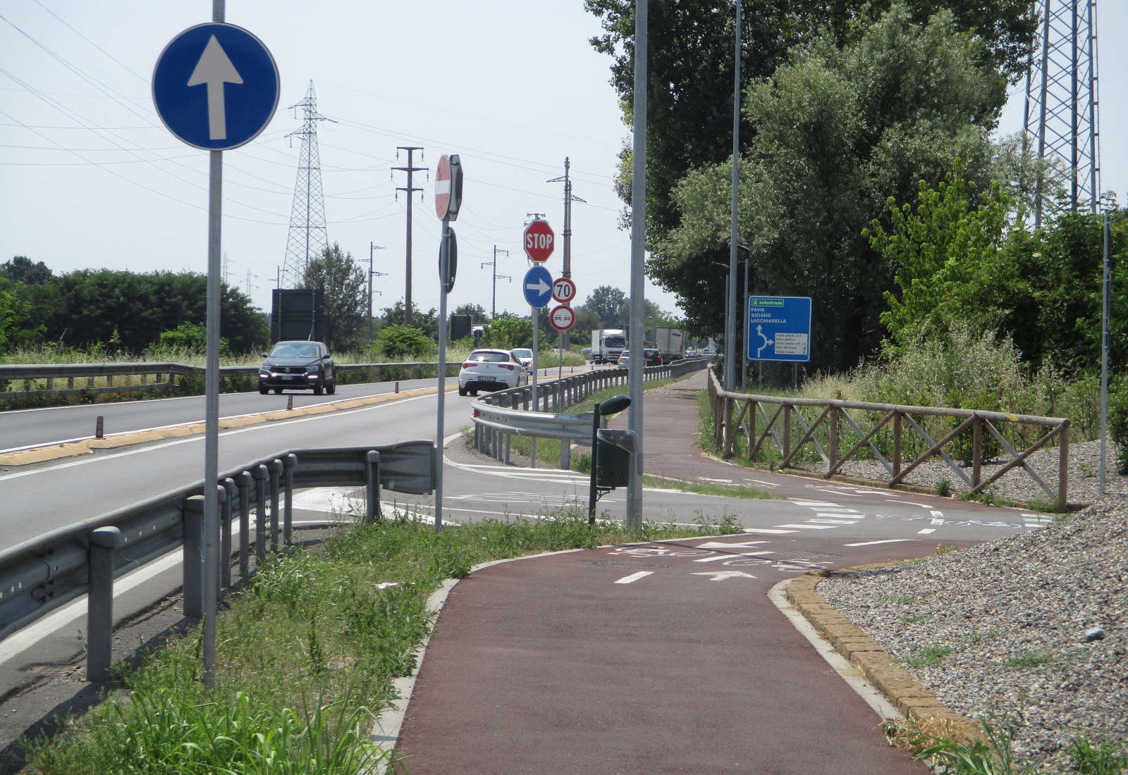 Opere di urbanizzazione Tigros a Pieve Emanuele - Vista